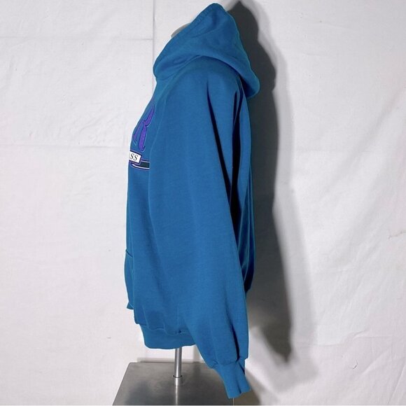 Vintage Turquoise Jasper World Class Hoodie  L - Picture 3 of 14